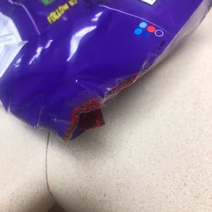 Knowingly opened bag of chips