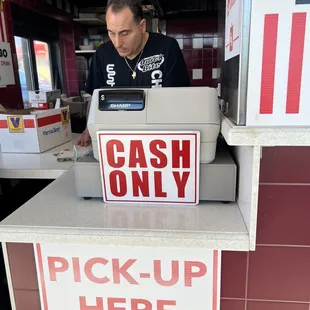 Cash Only