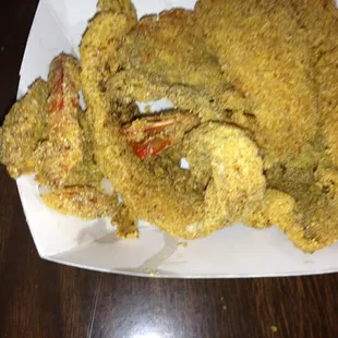 Catfish , snapper , a d prawns