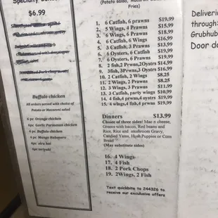 Menu Part 2