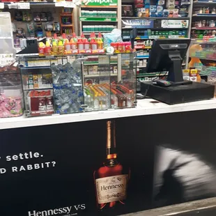 a bottle of hennessy vss