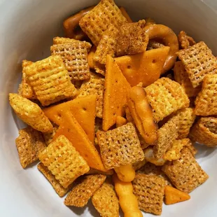 Delicious HOT ChexMix!