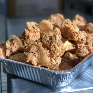Crispy Fried Chicken Party Wings Pan