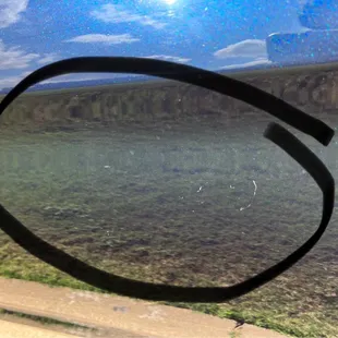 Scratches from the car wash