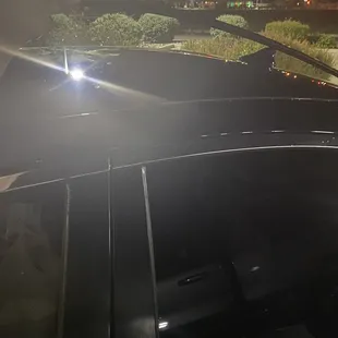 After this I literally put the whole rubber strap in my car