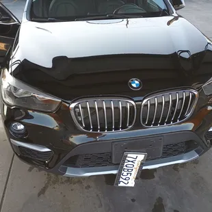 Our license plate that fell off