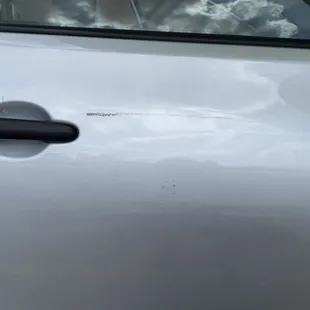 Scratched Car