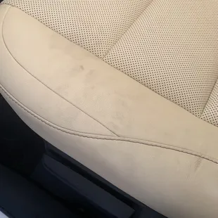 Other side of back seat