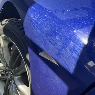 After the $10 basic wash -- still muddy