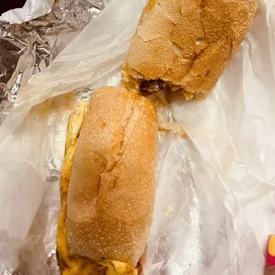 Bacon, Egg and Cheese Sandwich