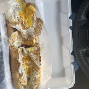 Bacon, Egg and Cheese Sandwich
