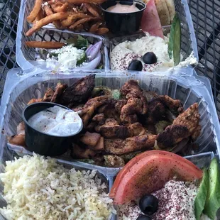 Over at Orfila today 7.19.19  super good Mediterranean.