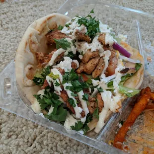 chicken gyro