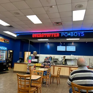 interior, sushi and sashimi