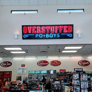 Gas Station Convenience Store.