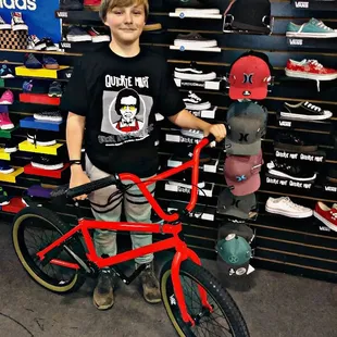 QUICKIE-MART has great selection of BMX Bikes.