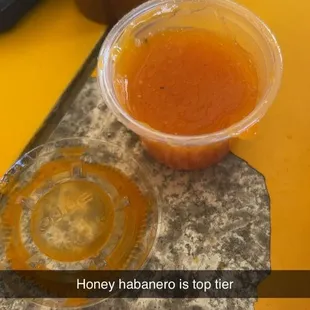 Honey Habanero salsa