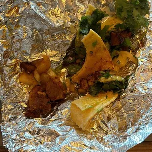 Pastor Taco that I was already almost done with