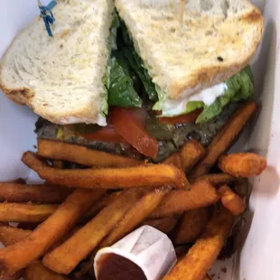 Tofu Steak Sandwich