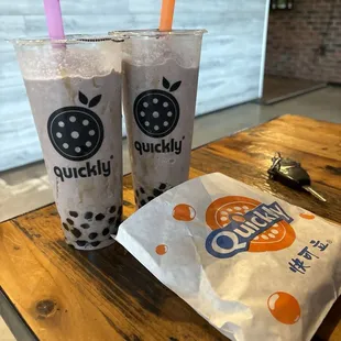 Oreo Taro Snow  Nutella Moci waffle