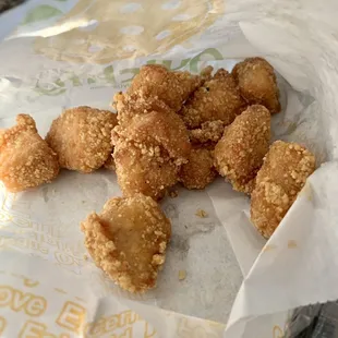 Popcorn chicken