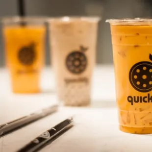 Thai Milk Tea and Fruit Teas
