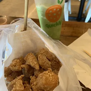 chicken wings and fried chicken, food