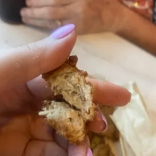 "Veggie" chicken nuggets. Maybe. Who knows...