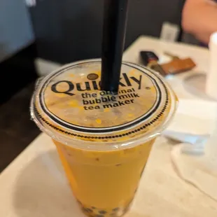 Boba Thai tea