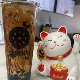Brown Sugar Milk Tea w/ boba