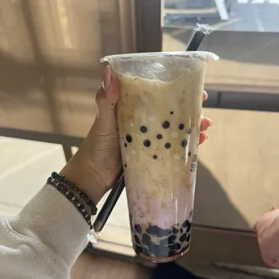 Unicorn milk tea