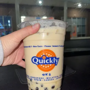 Passion Fruit Milk Tea