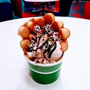 Egg Puff Ice Cream