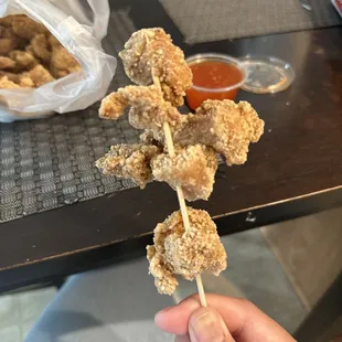 Popcorn chicken