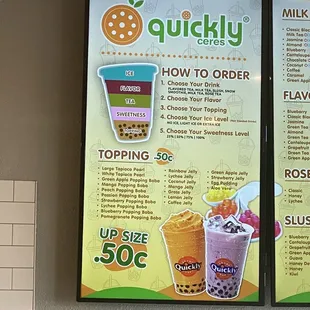 Menus