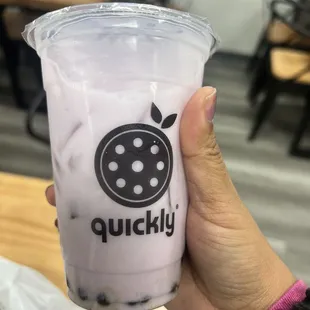 Taro MT w/ boba