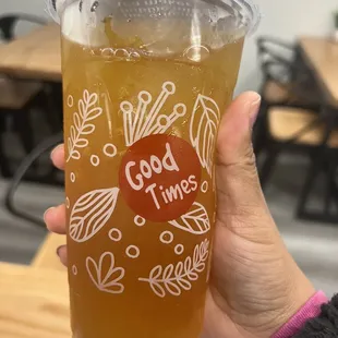 Peach Green Tea