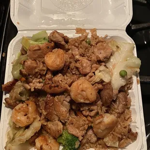 Chicken and Shrimp Teriyaki