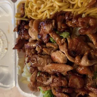 Chicken Chicken and Beef Combo