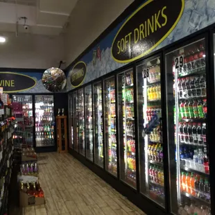 the inside of a grocery store