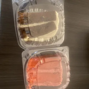 Didn't even taste the cakes