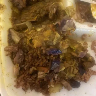 Combination plate goat And oxtail tough