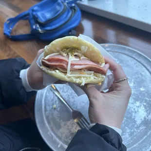 jamon arepa