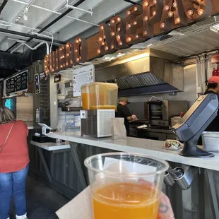 Passion fruit juice