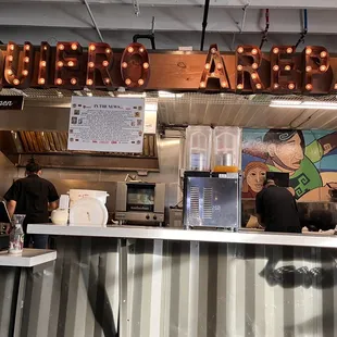 Inside the avanti food hall