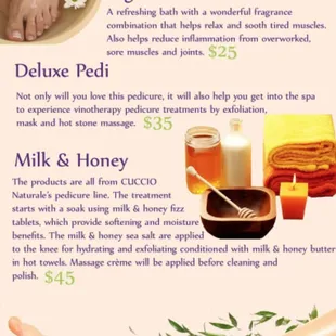 Quiescence Pedicure Brochure