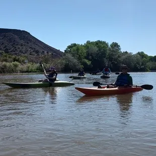 Smooth waters, relaxing