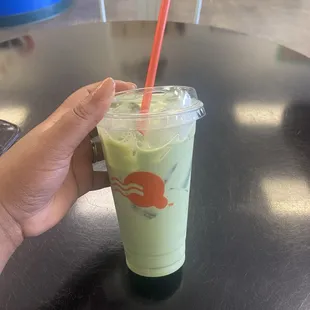 Iced Matcha Latte