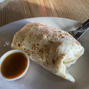 Chicken Avocado Burrito