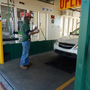 One of our many qualified techs